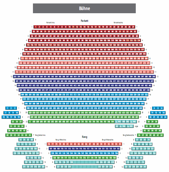 Staatstheater Darmstadt Sitzplan