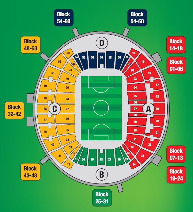 Red Bull Arena Seating Plan, RB Leipzig Seating Chart